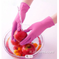 Guanti di nitrile guanti di nitrile blu bianco rosa